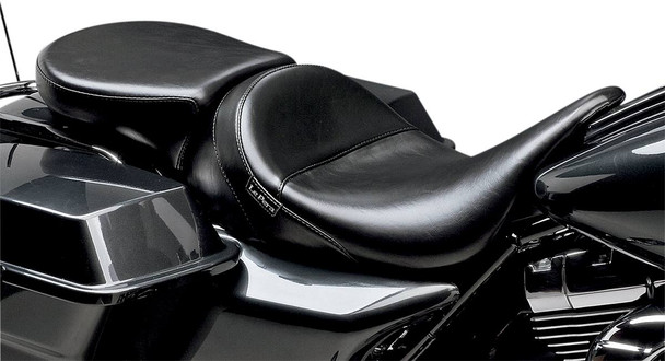 Le Pera - LK-017PDX - Aviator Pillion Pad - Wide - Smooth - Black - FL '08-'23