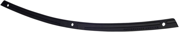Performance Machine (Pm) - 0209-2016SCA-SMB - Windshield Trim - Scallop - Black Ops - FL '14-'21