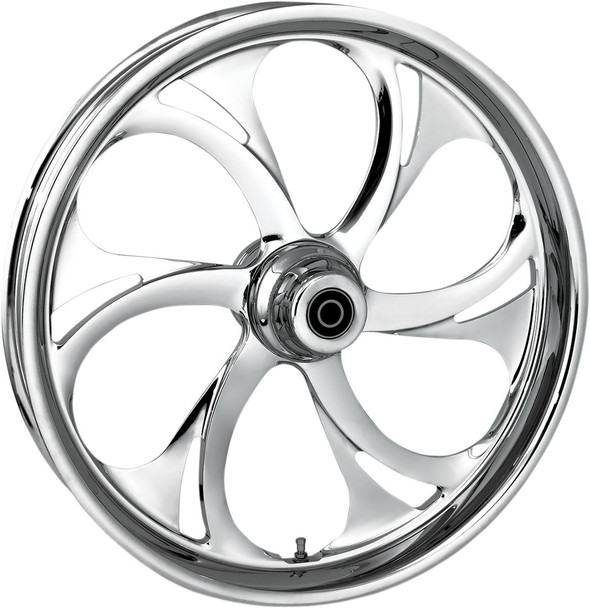 Rc Components - 21350-9032-105C - Wheel - Recoil - Front - Single Disc/without ABS - Chrome - 21x3.5 - '08-'23 FLT