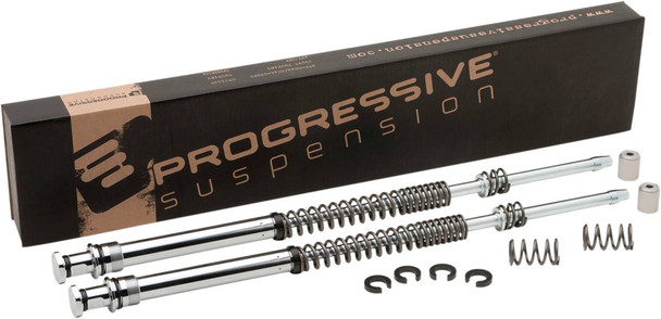 Progressive Suspension - 31-2504 - Monotube Cartridge Fork Kit - 41 mm - Lowering