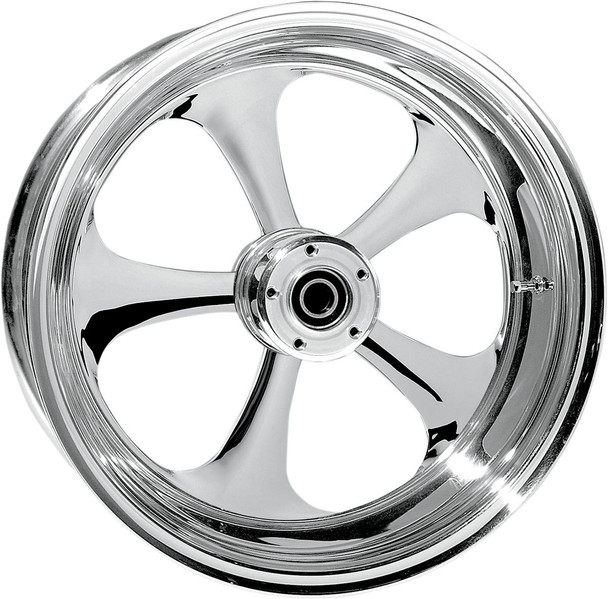 Rc Components - 16350-9978-92C - Wheel - Nitro - Rear - Single Disc/without ABS - Chrome - 16x3.5