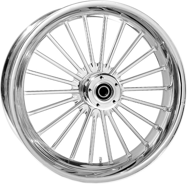 Rc Components - 18550-9210A-126 - Wheel - Illusion - Rear - Single Disc/with ABS - Chrome - 18x5.5