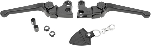 Psr - 12-00652-22 - Lever Set - Anthem - Harley Davidson - Black
