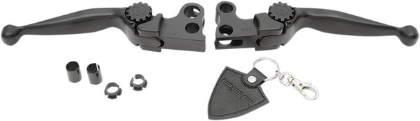Psr - 12-00600-22 - Lever Set - Journey - Harley Davidson - Black