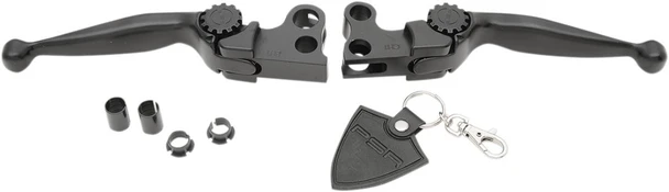 Psr - 12-00604-22 - Lever Set - Journey - Harley Davidson - Black