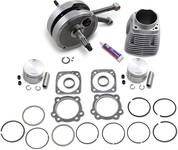 S&S Cycle - 91-7660 - 96" Sidewinder® - 3.625" Big Bore - Stroker Kit - Natural - Evolution Big Twin