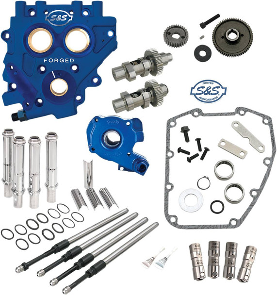 S&S Cycle - 310-0815 - Cam Chest with Plate Kit - 551GE - Easy Start Cams - Twin Cam