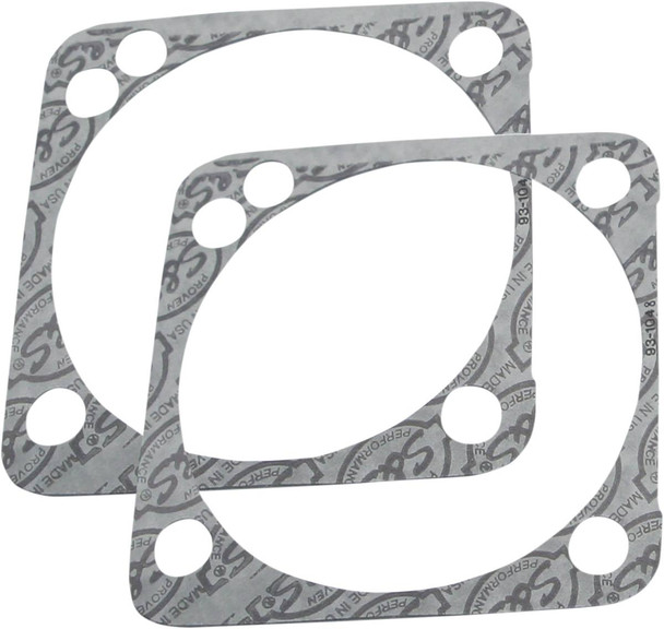 S&S Cycle - 930-0099 - Base Gaskets - Front or Rear 4.125" - SSW