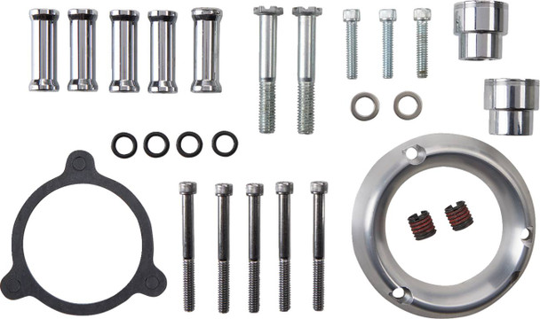 Rc Components - Chrome Airstrike Air Cleaner fits '17-'23 Harley M8 FLHT/​FLHR/​FLHX/​FLTRX & H-D FL Trike Models (Except '23 FLHXSE/FLTRXSE)