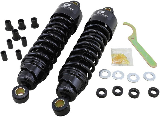 Progressive Suspension - 412-4074B - 412 Series Shock - 11.5" - Standard - Black - FLH/T