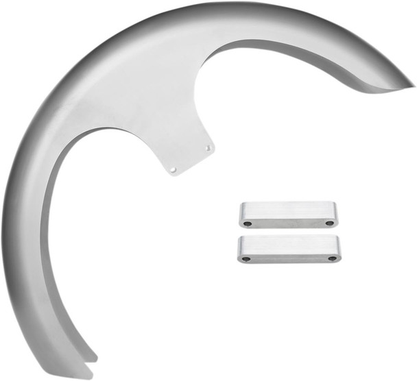 Russ Wernimont Designs - RWD-50137 - Custom Dresser Front Fender for 21" Wheel - Steel - LS-2 Style - 5.5" W x 43" L