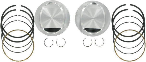 S&S Cycle - 92-1204 - Piston Kit - For 95" Big Bore Kit - 3.875" - +0.005"