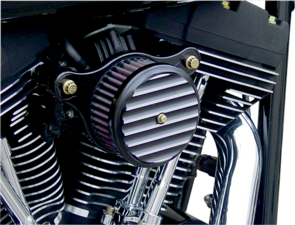 Joker Machine - High-Performance Finned Black Air Cleaner fits '07-'22 XL Models