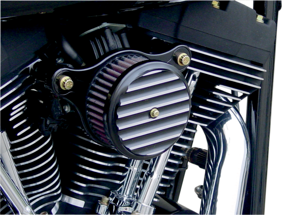 Joker Machine - High-Performance Finned Black Air Cleaner fits '07-'22 XL Models