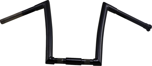 Todd'S Cycle - 0601-2802 - 1-1/4" Strip Handlebar - Springer - 12" Rise - Black