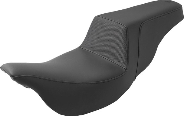 Saddlemen - 808-07B-174 - Step-Up Seat - Gripper - Black - FL '08-'24