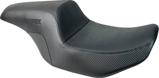 Slyfox - 4685A-Slyfox - Drifter Tour Seat - Vinyl w/ Slipstop - Black Logo - FL '23-'24