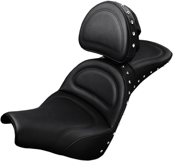Saddlemen - 818-30-040 - Explorer Special Seat - w/ Backrest - FX '18-'23