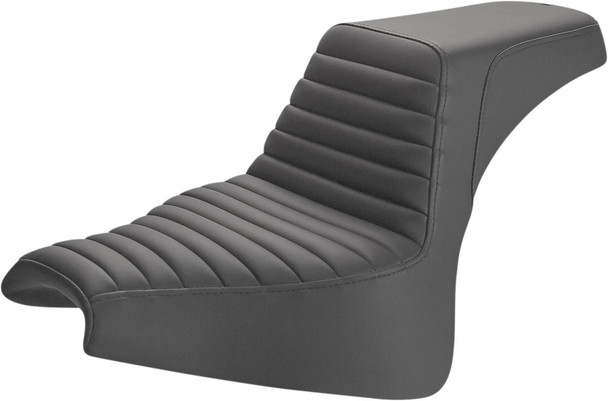 Saddlemen - 818-28-171 - Step-Up Seat - Front Tuck-n-Roll - Black