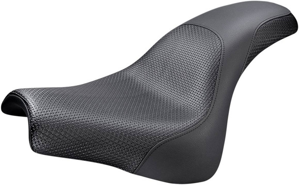 Saddlemen - 818-28-147 - Profiler™ Basket-weave Seat - Black