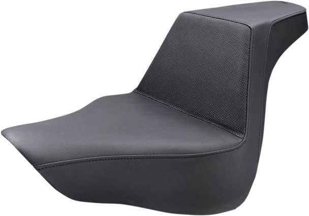 Saddlemen - 818-27-174 - Step-Up Seat - Gripper - Black - FL/FX '18-'24