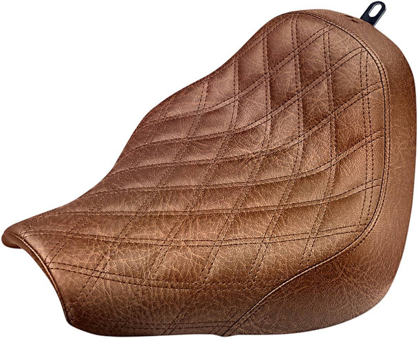 Saddlemen - 818-31-002BLS - Renegade Solo Seat - Lattice Stitched - Brown - FXBR/S '18-'20