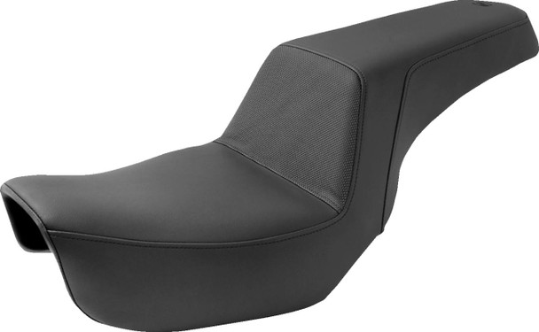Saddlemen - 806-04-174 - Step-Up Seat - Gripper - Black - Dyna
