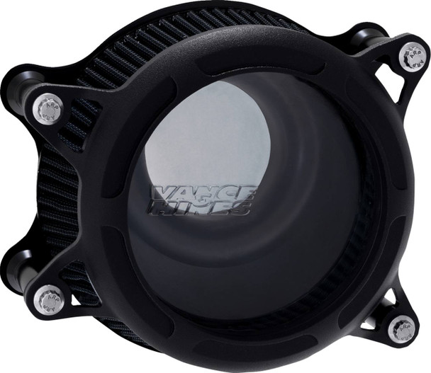 Vance & Hines - 41077 - VO2 Insight Air Intake Kit - Black Wrinkle