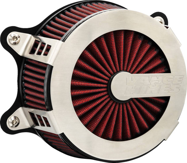 Vance & Hines - 71106 - VO2 Cage Fighter Air Intake Kit - Brushed