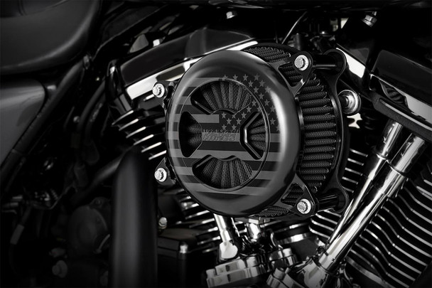 Vance & Hines - 42045FG - VO2 America Air Cleaner - Freedom Black