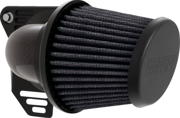 Vance & Hines - Weaved Carbon Fiber VO2 Falcon Air Intake Kit fits '08-'16 Touring/H-D FL Trike, '16-'17 FXDLS, '16-'17 Softail, '14-'15 FLSTNSE, '13-'14 FXSBSE, '11-'12 FLSTSE Models