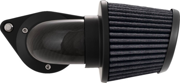 Vance & Hines - Weaved Carbon Fiber VO2 Falcon Air Intake Kit fits '91-'22 Sportster Models (Except RH Sportster)