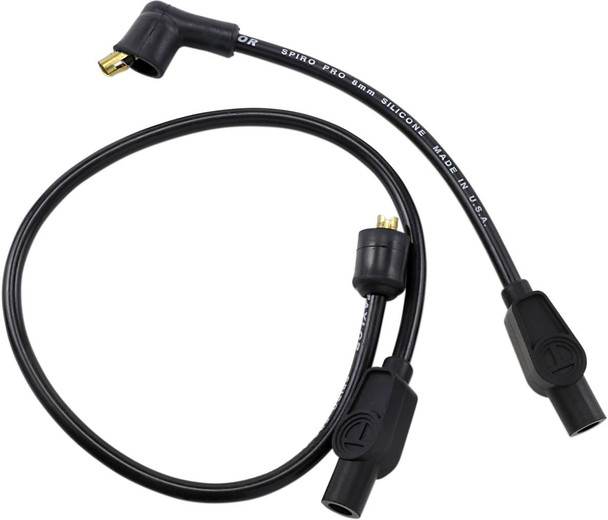 Sumax - 77033 - Spark Plug Wire - 8 mm - Black - FLT/XL