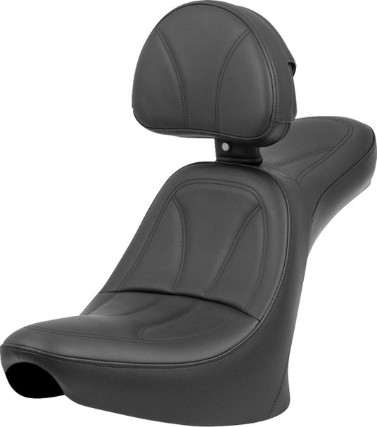 Saddlemen - 816HFJ - King Seat - Backrest - Softail