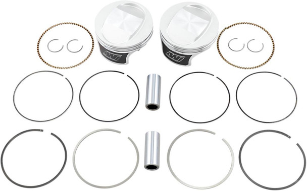 Wiseco - K0208PS - Tracker™ Series Piston Kit - 3.875" - 88 Cubic Inch Bored to 95 Cubic Inch - Standard - Twin Cam