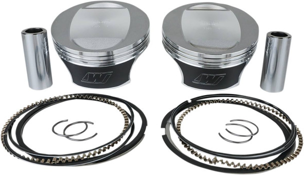 Wiseco - K0211PS - Tracker™ Series Piston Kit - 3.937"- 96 Cubic Inch Bored to 106 Cubic Inch - Twin Cam