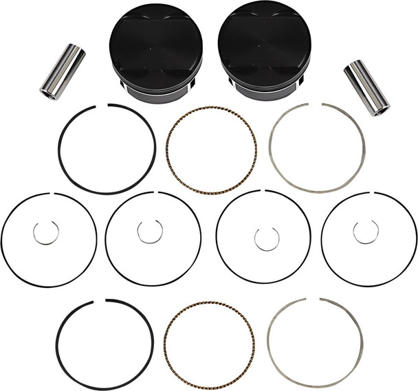 Wiseco - K2804 - Piston Kit - M8 - 117" - 4.075" Bore