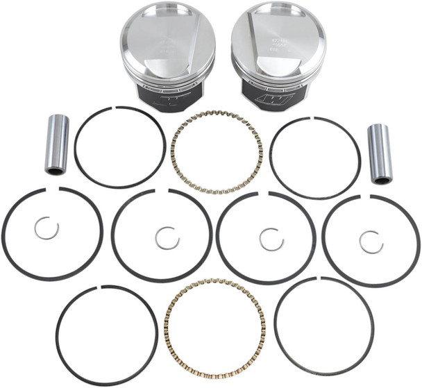 Wiseco - K1666 - Piston Kit - +0.010" - Evolution Big Twin 1340 cc