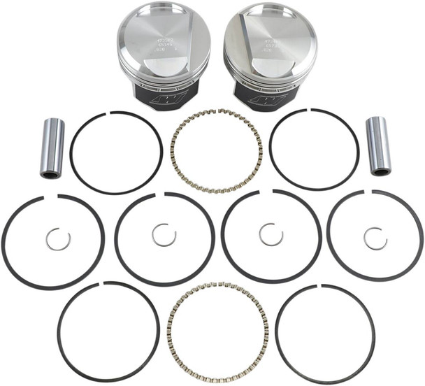 Wiseco - K1667 - Piston Kit - +0.020" - Evolution Big Twin 1340 cc