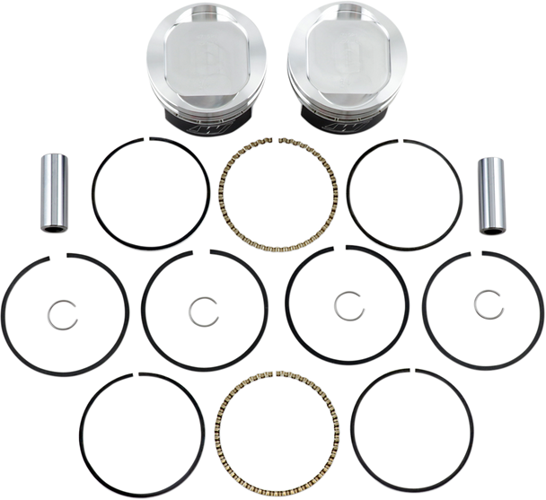 Wiseco - K1684 - Piston Kit - +0.020" - 883 XL Bored to 1200 cc