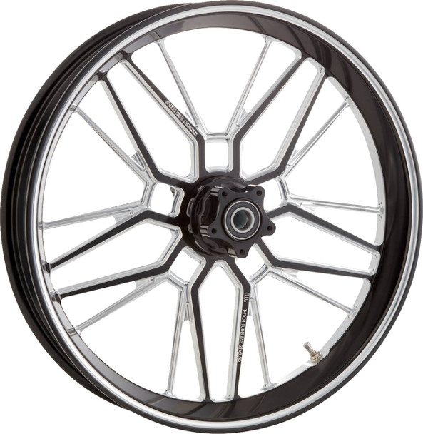 Arlen Ness - 330-024 - Rim - Split-Spoke - Black/Contrast Cut - 19x3.25