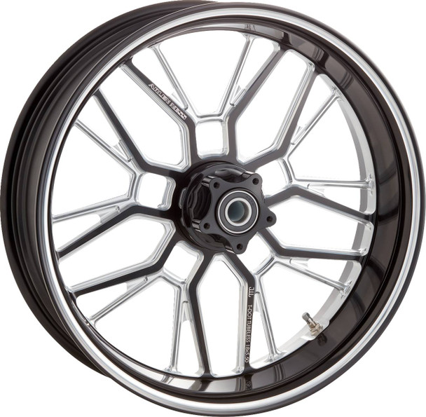 Arlen Ness - 330-023 - Rim - Split-Spoke - Black/Contrast Cut - 18x5.5