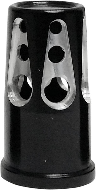 Avon Grips - SVC-310-ANO-GAT - Valve Stem Cap - Gatlin - Black - Anodized