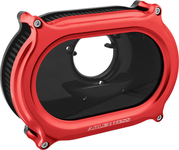 Arlen Ness - 600-254 - Stage 2 Method™ Air Cleaner Kit - Red