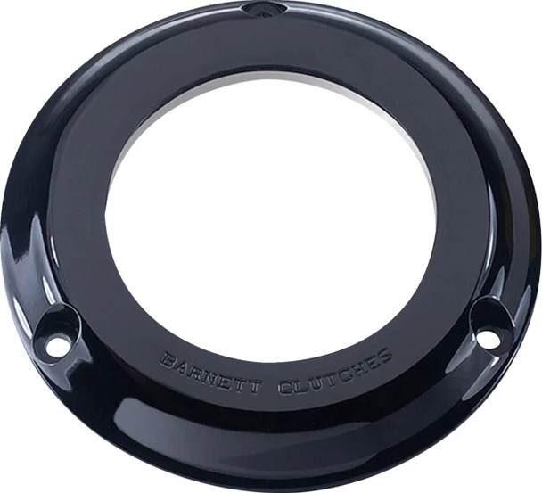 Barnett - 343-30-44090 - Derby Cover - Clear Black - Big Twin