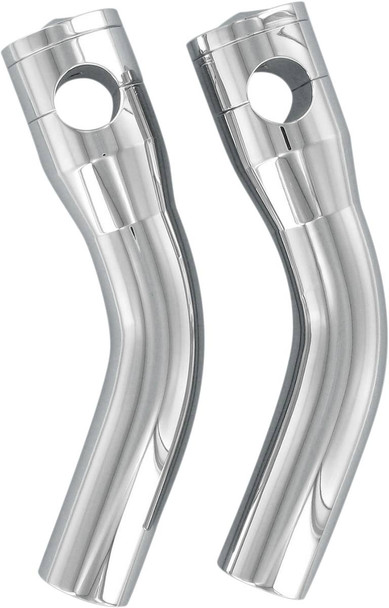 Accutronix - HRP1357-C - Elite Custom Billet Aluminum Risers - Pullback - 7" - Chrome