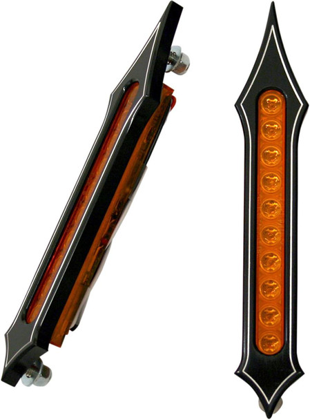 Accutronix - BL02-LSN - Bag Light - Tribal Slotted - Amber Lens - Night Series