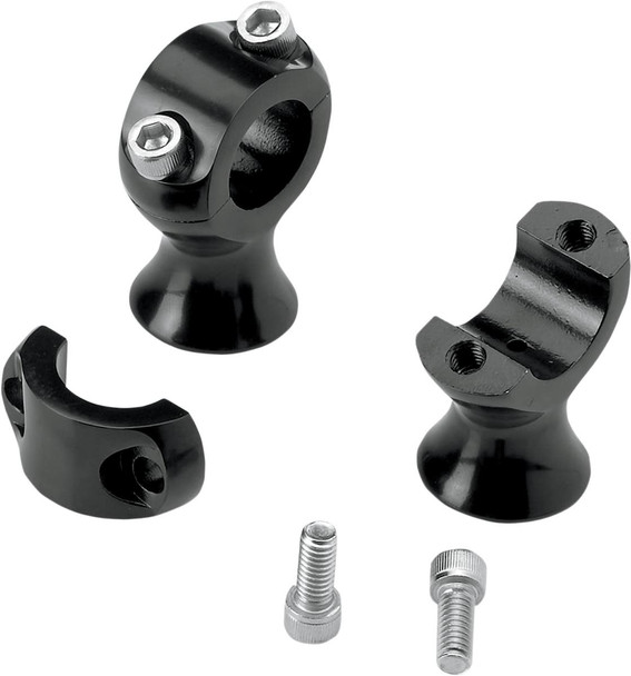 Biltwell - 6401-201-175 - 1-3/4" Slimline Handlebar Risers - Black
