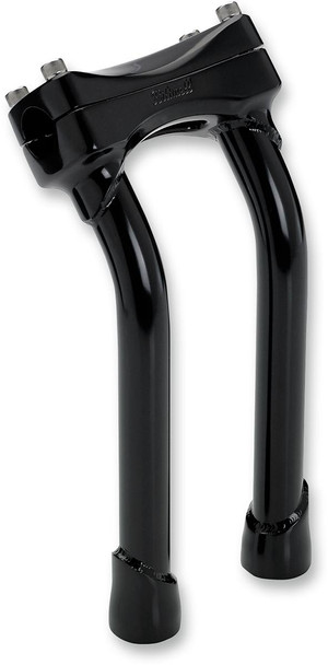 Biltwell - 6404-201-10 - Murdock Handlebar Risers - Pullback - 10" - Black