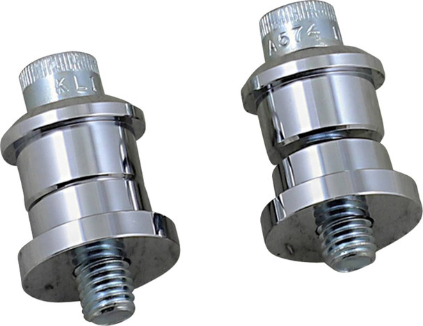 Biltwell - 6908-105 - Riser Bushings - Solid - Chrome